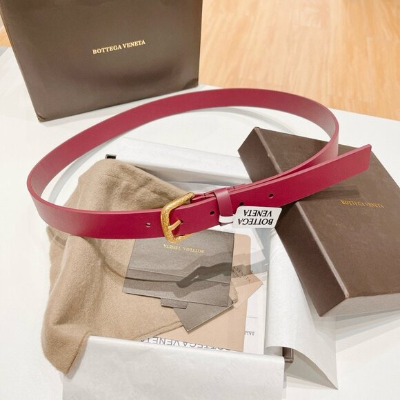 Bottega Veneta Red Belts main image 3